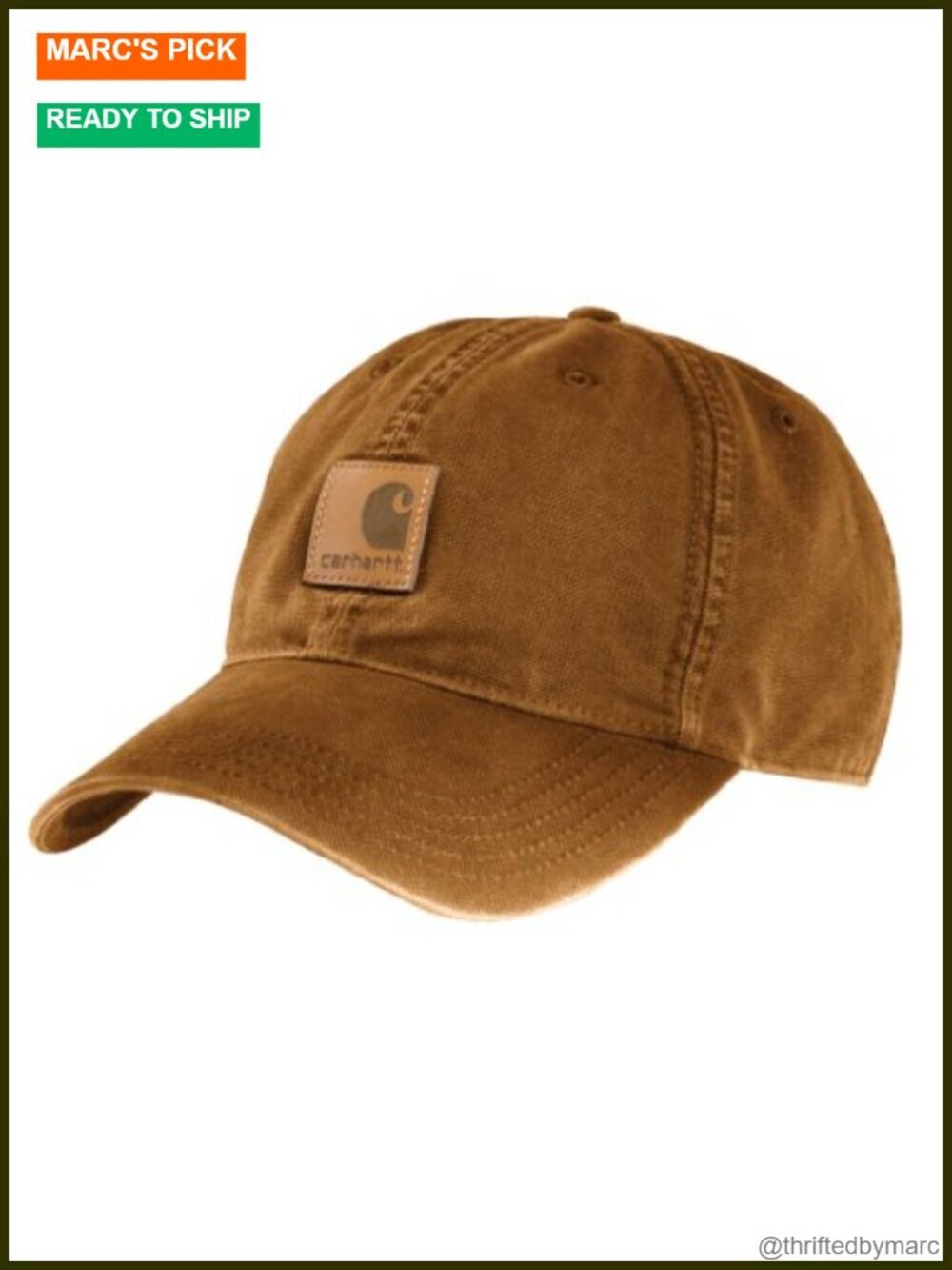 Canvas Baseball Cap with Adjustable Hook-and-Loop Back and Coolmax Sweatband